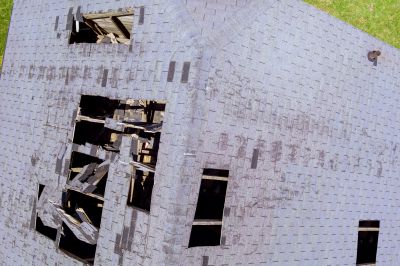 Hail Damage Roof Repair detail